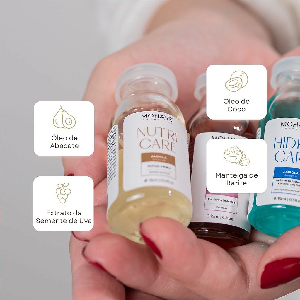Ampola de Nutrição Instântanea - Nutri Care