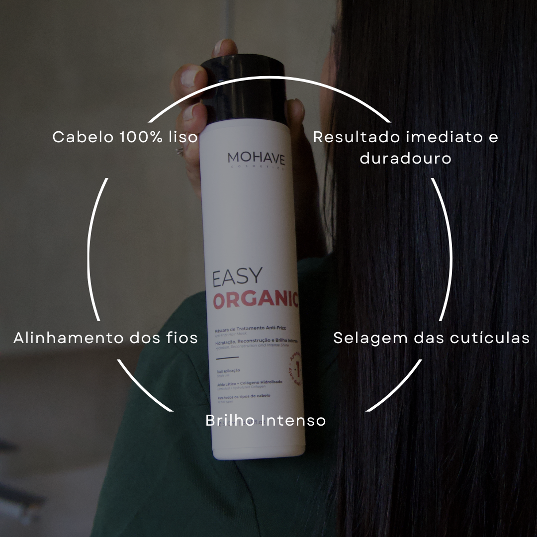 Kit Progressiva Orgânica + Shampoo Detox + Brinde